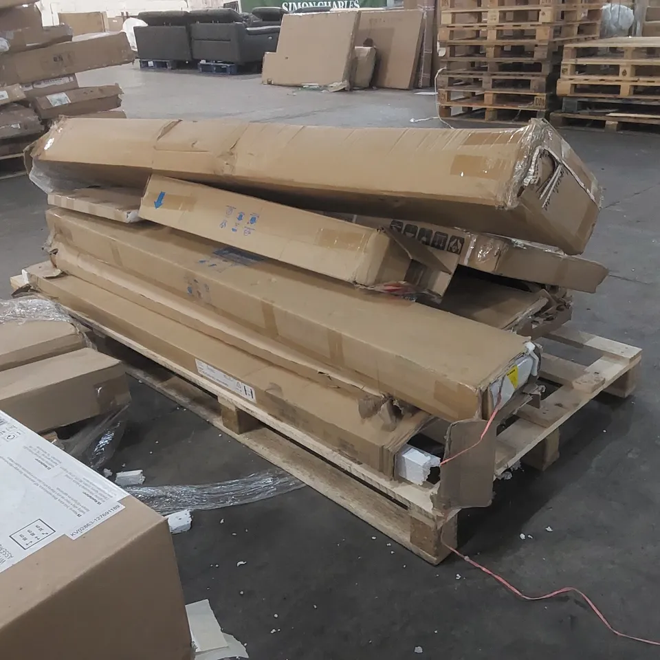 PALLET CONTAINING ASSORTED FURNITURE PARTS