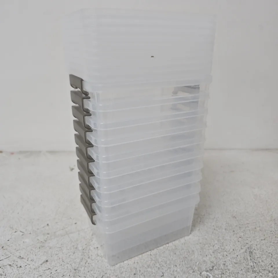 PLASTIC STORAGE CONTAINER WITH LIDS SET  
