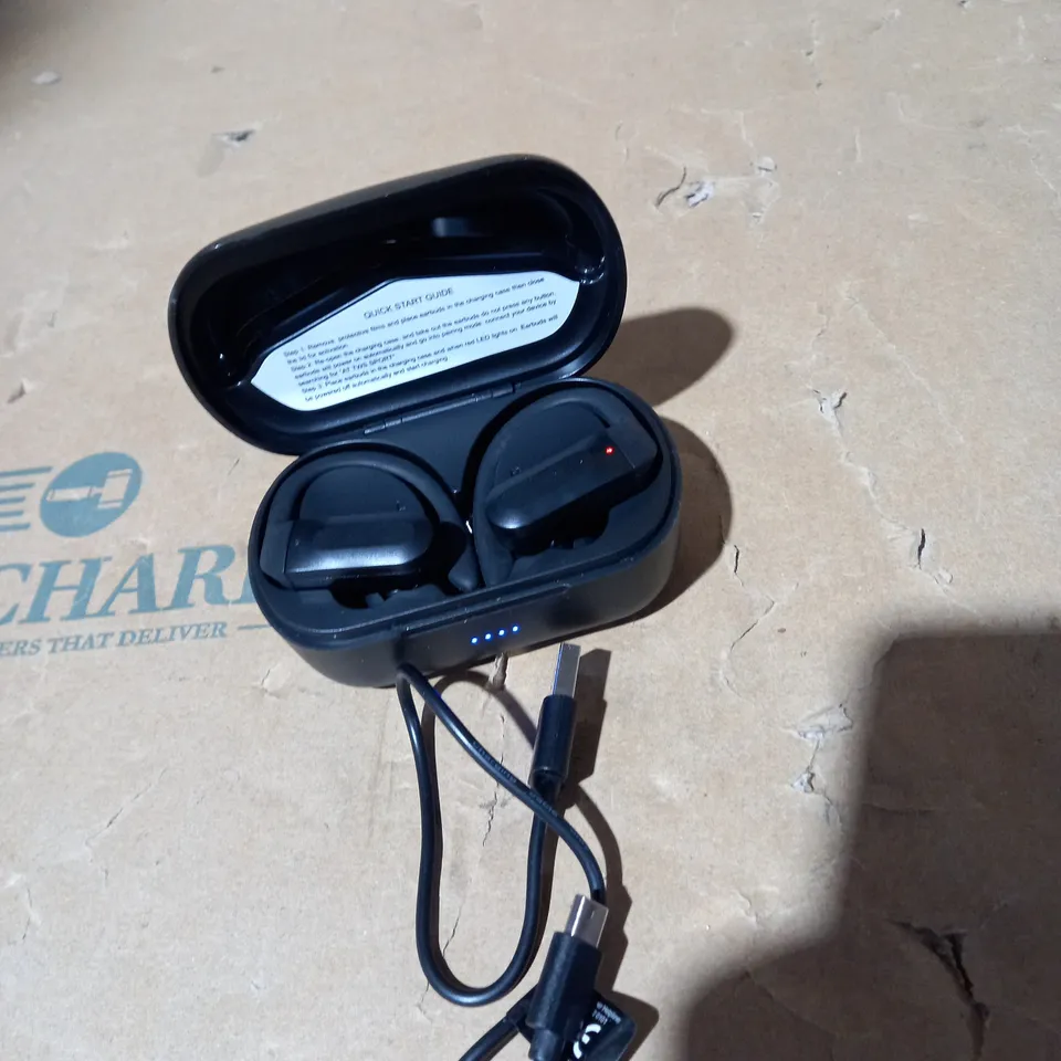 ASDA TECH TRUE WIRELESS EARBUDS - BLACK 