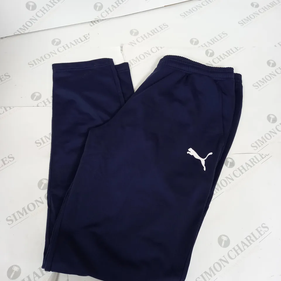 PUMA TRAINING PANTS - NAVY - LARGE
