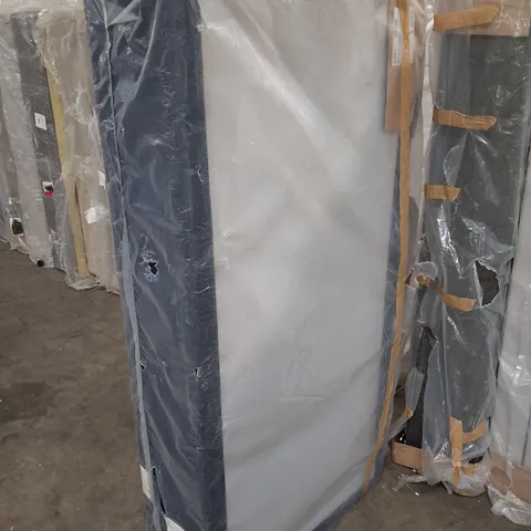 SILENTNIGHT 90CM 0-DRAWER VELVET NAVY DIVAN BASE