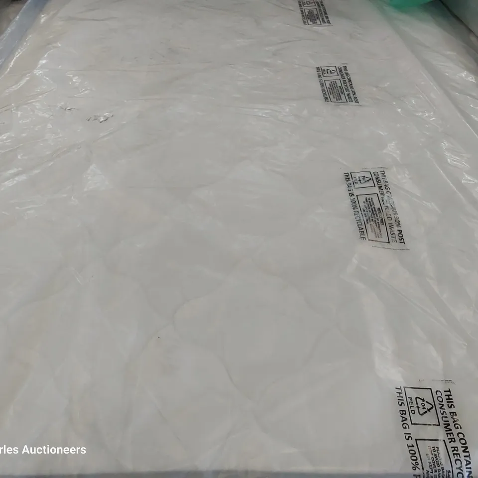 QUALITY BAGGED AIRSPRUNG 5' KINGSIZE MICRO QUILT MATTRESS 