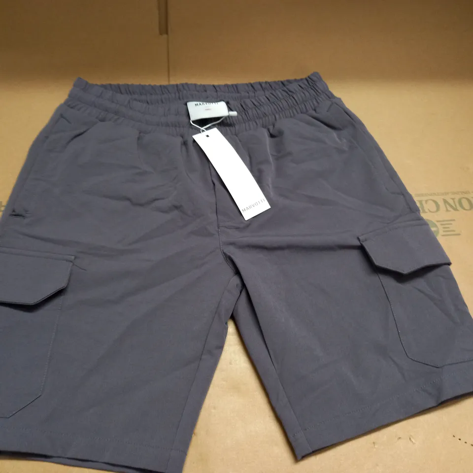 MARVOTTI GREY SHORTS - S