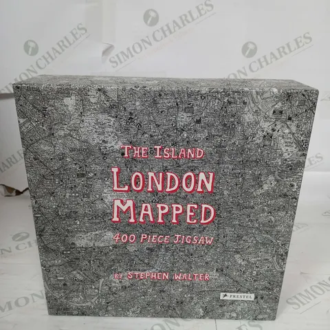 THE ISLAND LONDON MAPPED JIGSAW