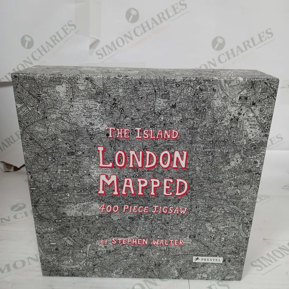 THE ISLAND LONDON MAPPED JIGSAW