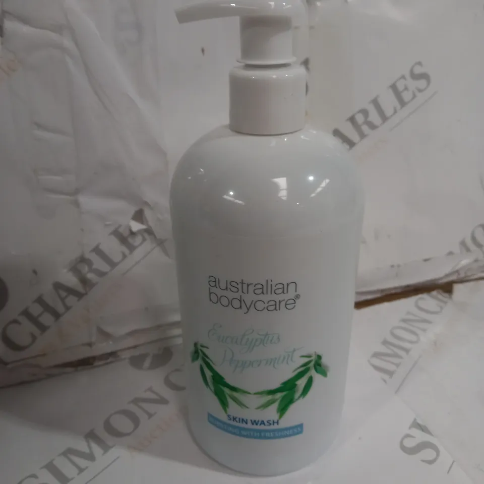 BOXED AUSTRALIAN BODYCARE EUCALYPTUS PEPPERMINT SKIN WASH (500ML)