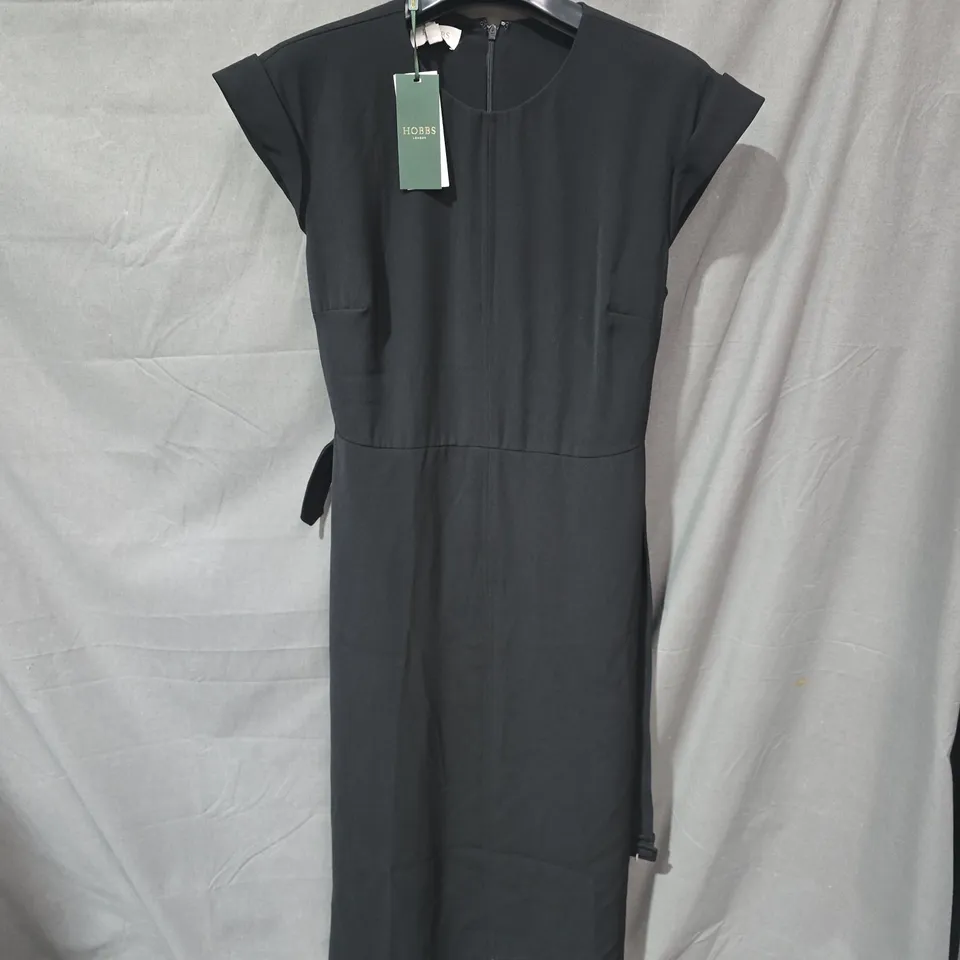 HOBBS LONDON MEERA DRESS IN BLACK - UK 10