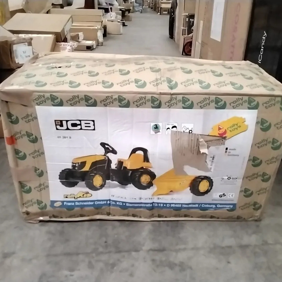 BOXED ROLLY TOYS KID JCB TRACTOR