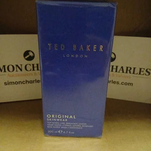 BOXED AND SEALED TED BAKER LONDON ORIGINAL SKINWEAR 200ML