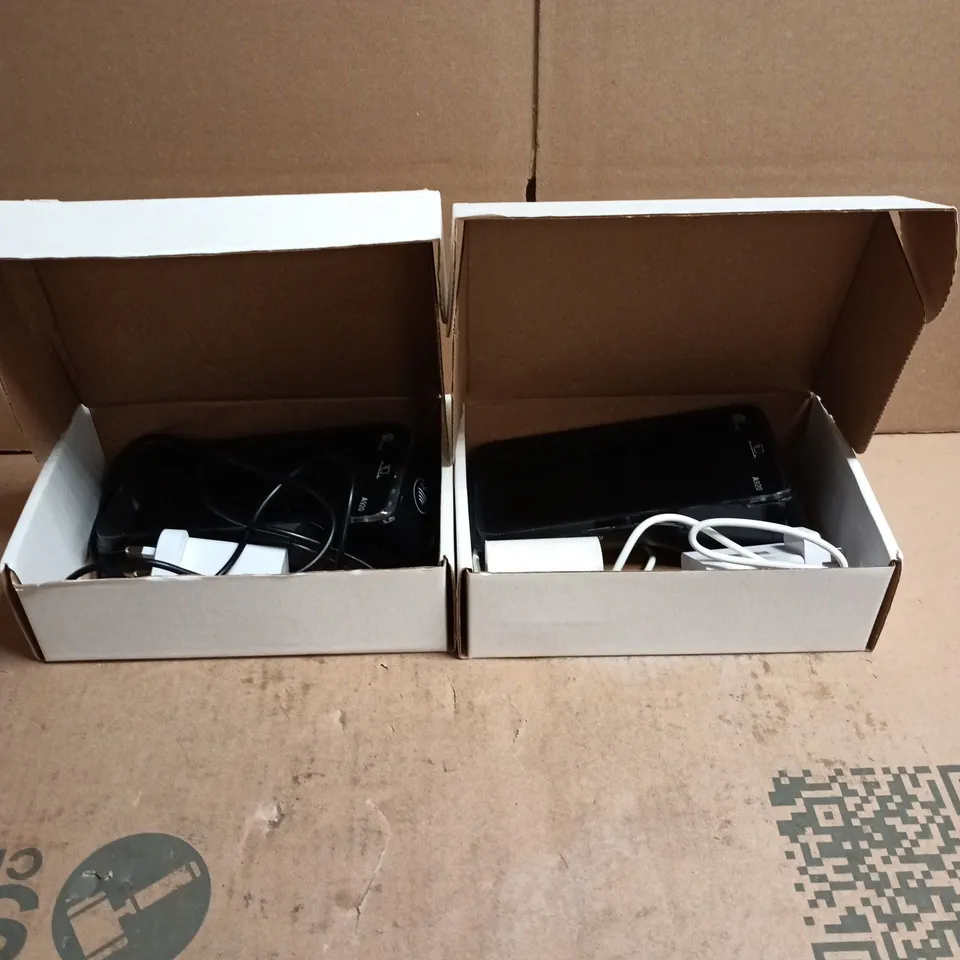 2 X PAX A920 BLACK PORTABLE CARD MACHINE BOXED