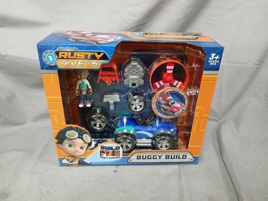 Lot 5586: RUSTY RIVETS BUGGY BUILD – TOY VEHICLE SET (3+ YEARS ...