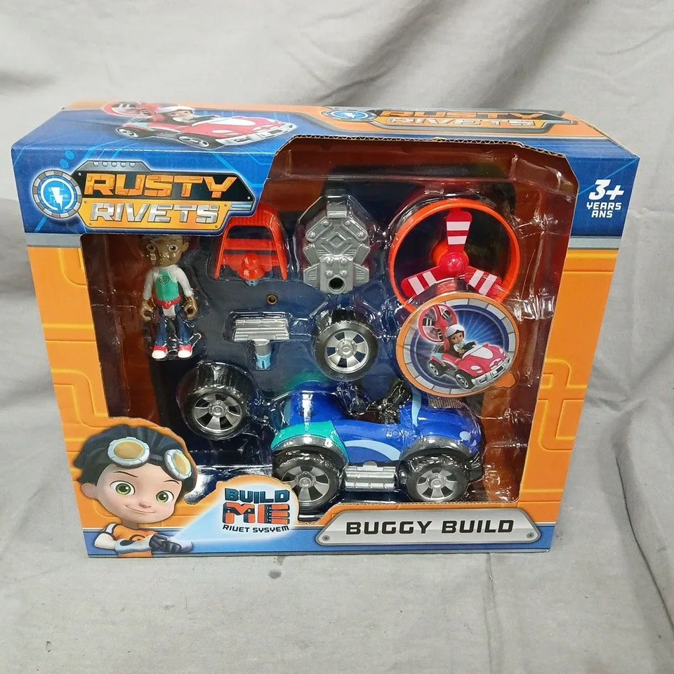 RUSTY RIVETS BUGGY BUILD – TOY VEHICLE SET (3+ YEARS)