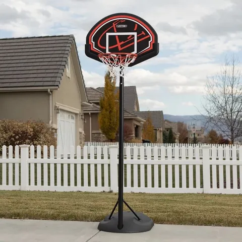 BOXED LIFETIME ADJUSTABLE YOUTH PORTABLE BASKETBALL HOOP (1 BOX)