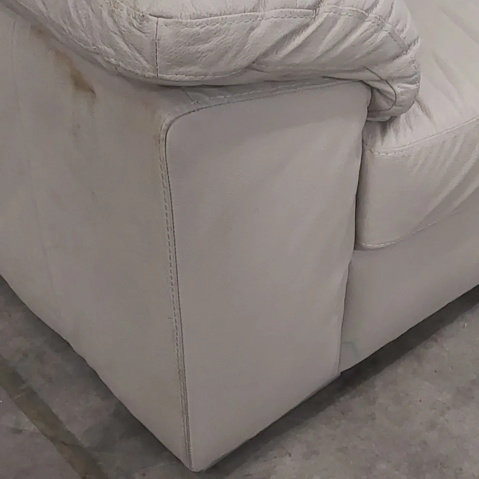 QUALITY DESIGNER BRADY PREMIUM LEATHER 4 SEATER SOFA