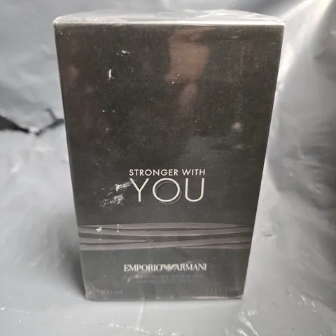 BOXED AND SEALED GIORGIO ARMANI STRONGER WITH YOU EAU DE TOILETTE 100ML