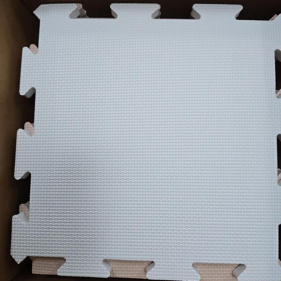 THE MODERN NURSERY PUZZLE PLAYMAT – WARM GREY, SAND & WHITE (16 TILE SET)