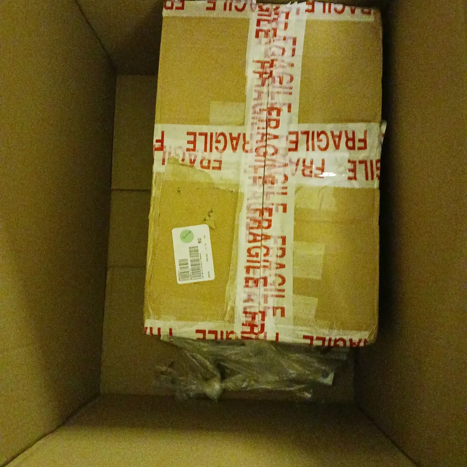 BOX OF APPROXIMATELY 5 ITEMS TO INCLUDE SFIXX MOTION RECHARGABLE LIGHTS - COOKS ESSENTIALS SMART EGG COOKER - JM DECORATIVE MIRRORED BOXES - ETC - COLLECTION ONLY