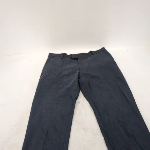TOPMAN WOOL TROUSERS – UK 30R, DARK NAVY