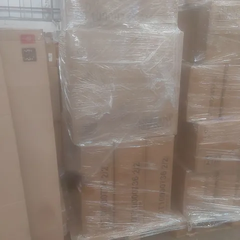 PALLET OF ASSORTED BRAND NEW AND INCOMPLETE DESIGNER FLATPACK FURNITURE PARTS