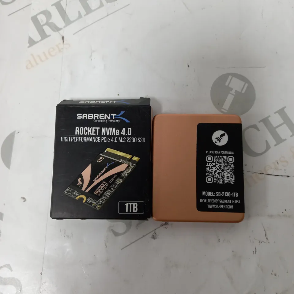 BOXED SABRENT ROCKET NVMe 4.0 