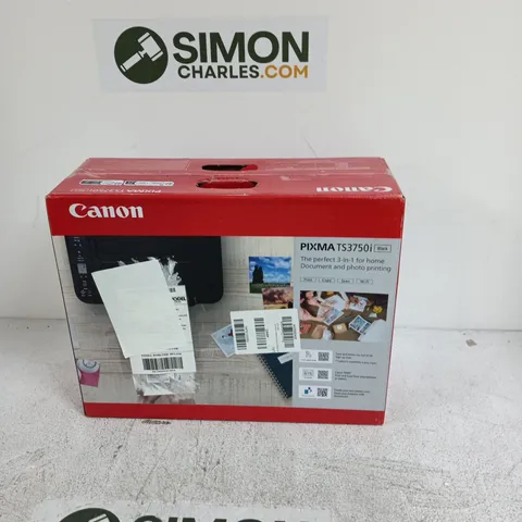 BOXED CANON PIXMA TS3750I WIRELESS COLOUR ALL-IN-ONE INKJET PHOTO PRINTER