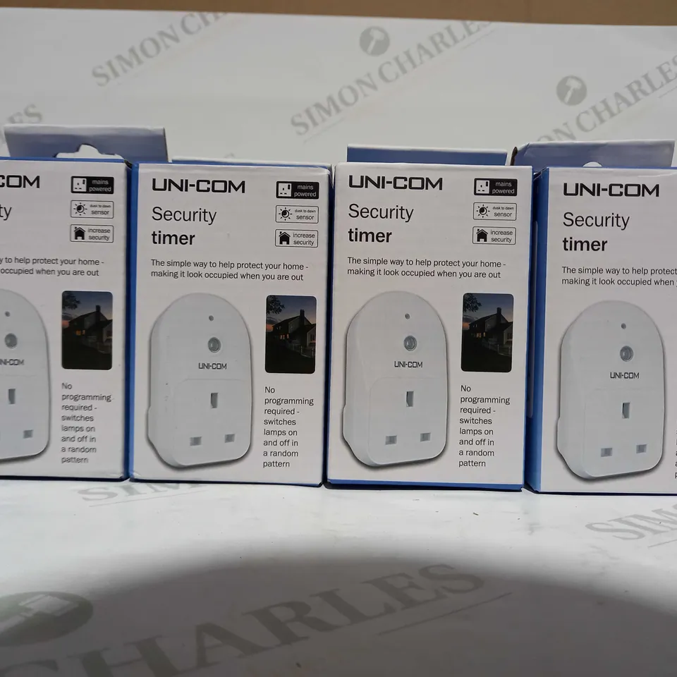 UNI-COM SET OF 4 SECURITY TIMERS