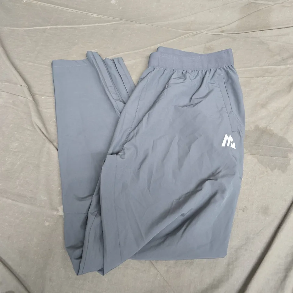 MONTIREX MEN'S TRACK PANTS – SIZE UKXL, LIGHT GRAY/BLUE
