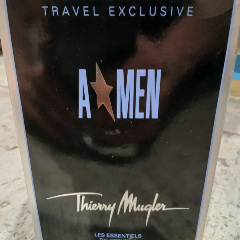 THIERRY MUGLER A*MEN GIFT SET – DEODORANT STICK + FRAGRANCE BOTTLE, TRAVEL EXCLUSIVE