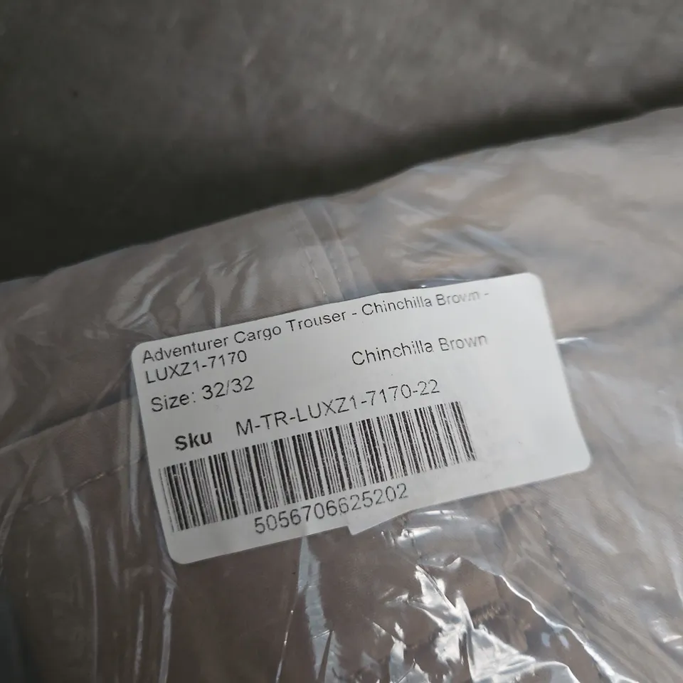 PASSENGER ADVENTURER CARGO TROUSERS – CHINCHILLA BROWN, UK 32/32