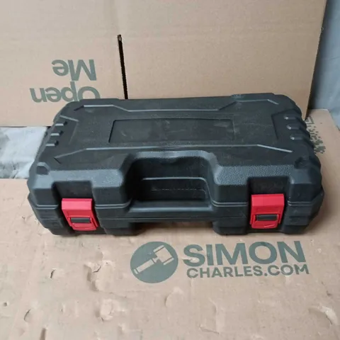 21V CORDLESS MINI CHAINSAW KIT, IN BLACK CARRY CASE