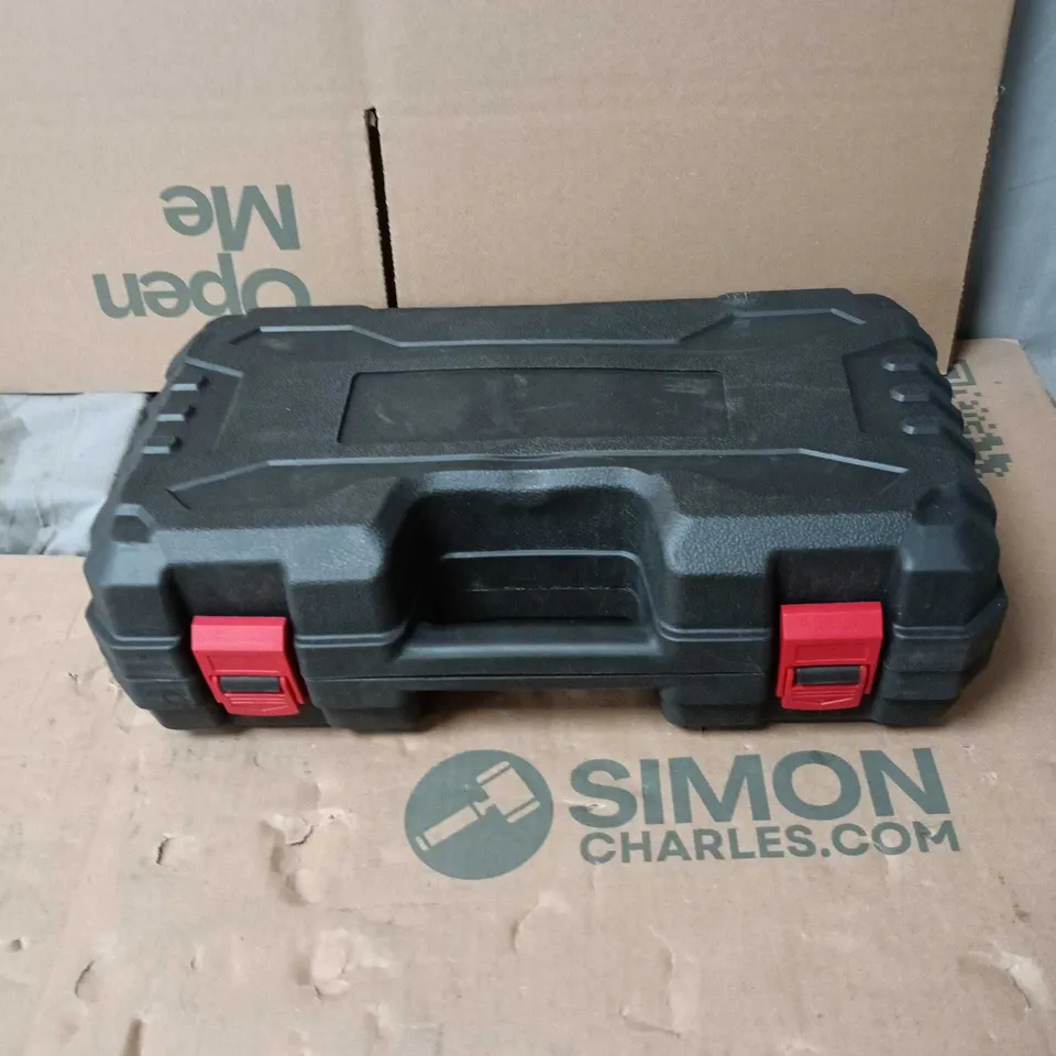  21V CORDLESS MINI CHAINSAW KIT, IN BLACK CARRY CASE 