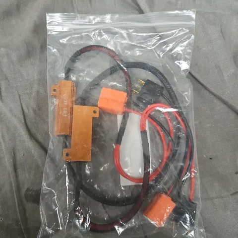 AUTOMOTIVE ELECTRICAL WIRING COMPONENTS KIT WITH ORANGE CONNECTORS (VERIFY MODEL)