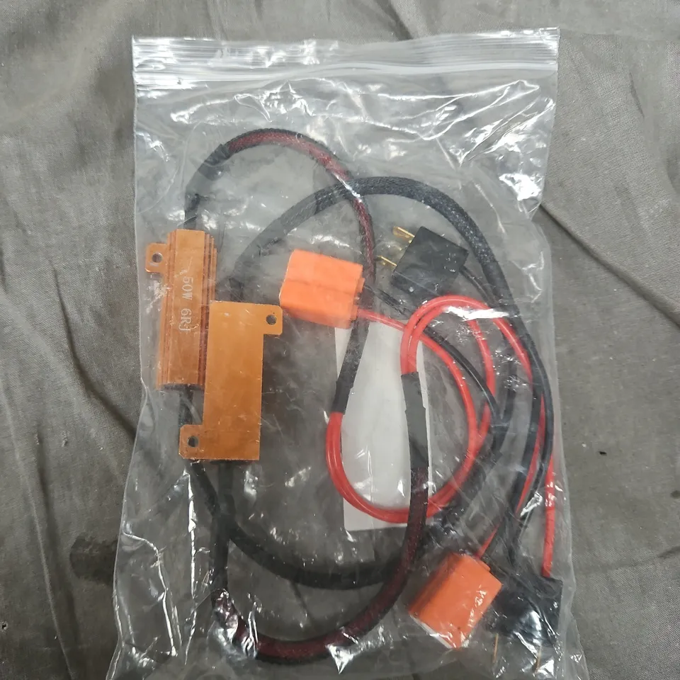 AUTOMOTIVE ELECTRICAL WIRING COMPONENTS KIT WITH ORANGE CONNECTORS (VERIFY MODEL)