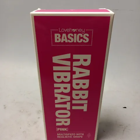 BOXED AND SEALED LOVEHONEY BASICS RABBIT VIBRATOR