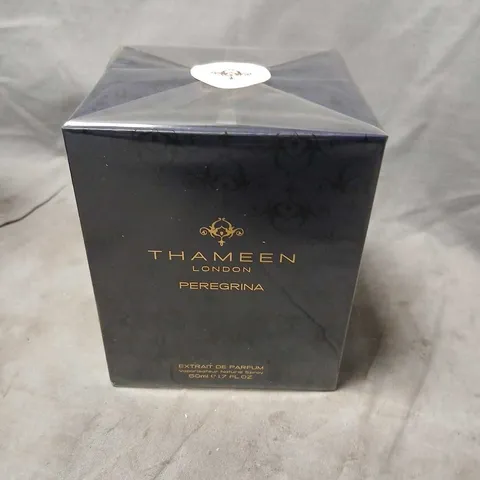BOXED AND SEALED THAMEEN LONDON PEREGRINA EXTRAIT DE PARFUM 50ML