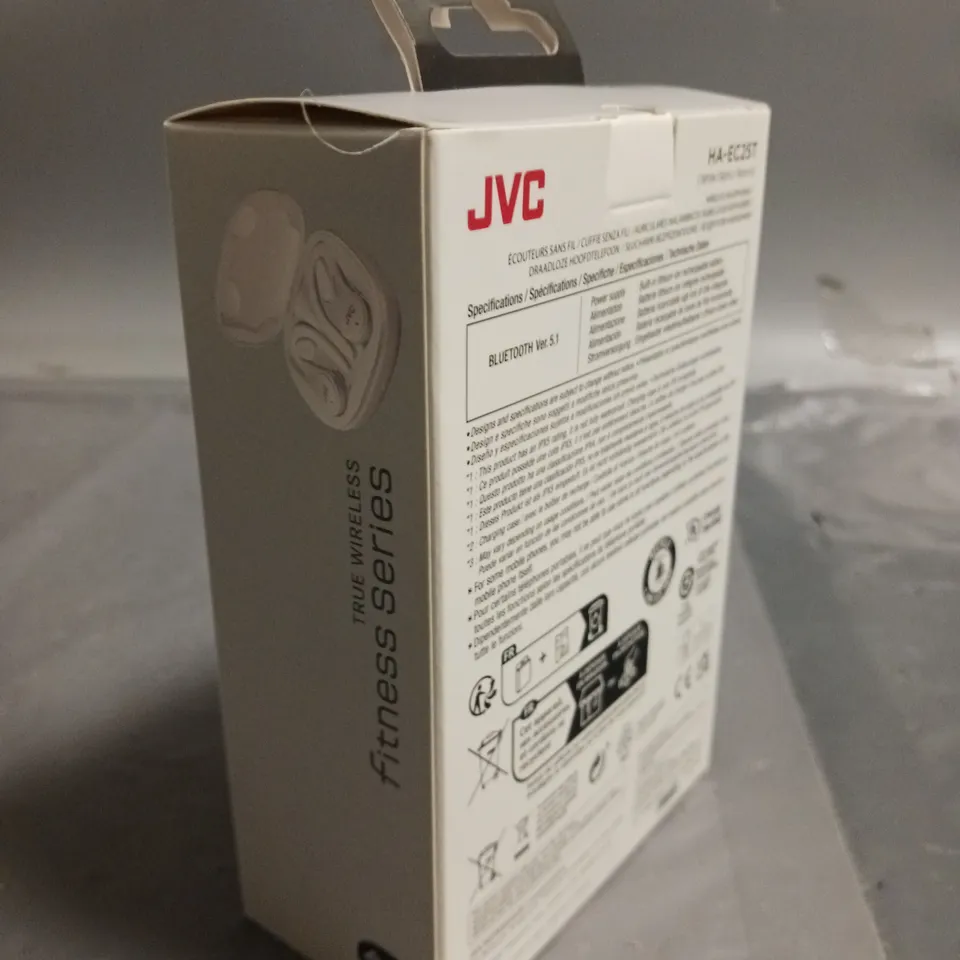 JVC FITNESS SERIES TRUE WIRELESS HEADPHONES - HA-EC25T