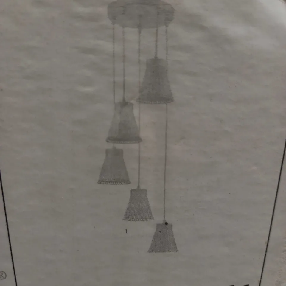 BRAND NEW DAL LIGHTING ANDREA CLUSTER PENDANT LIGHT