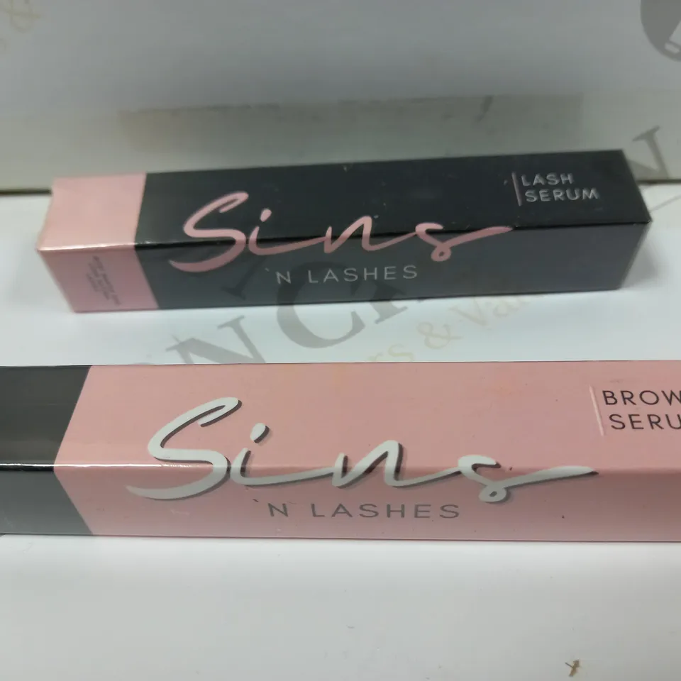 SEALED SINS `N` LASHES BROW SERUM AND LASH SERUM