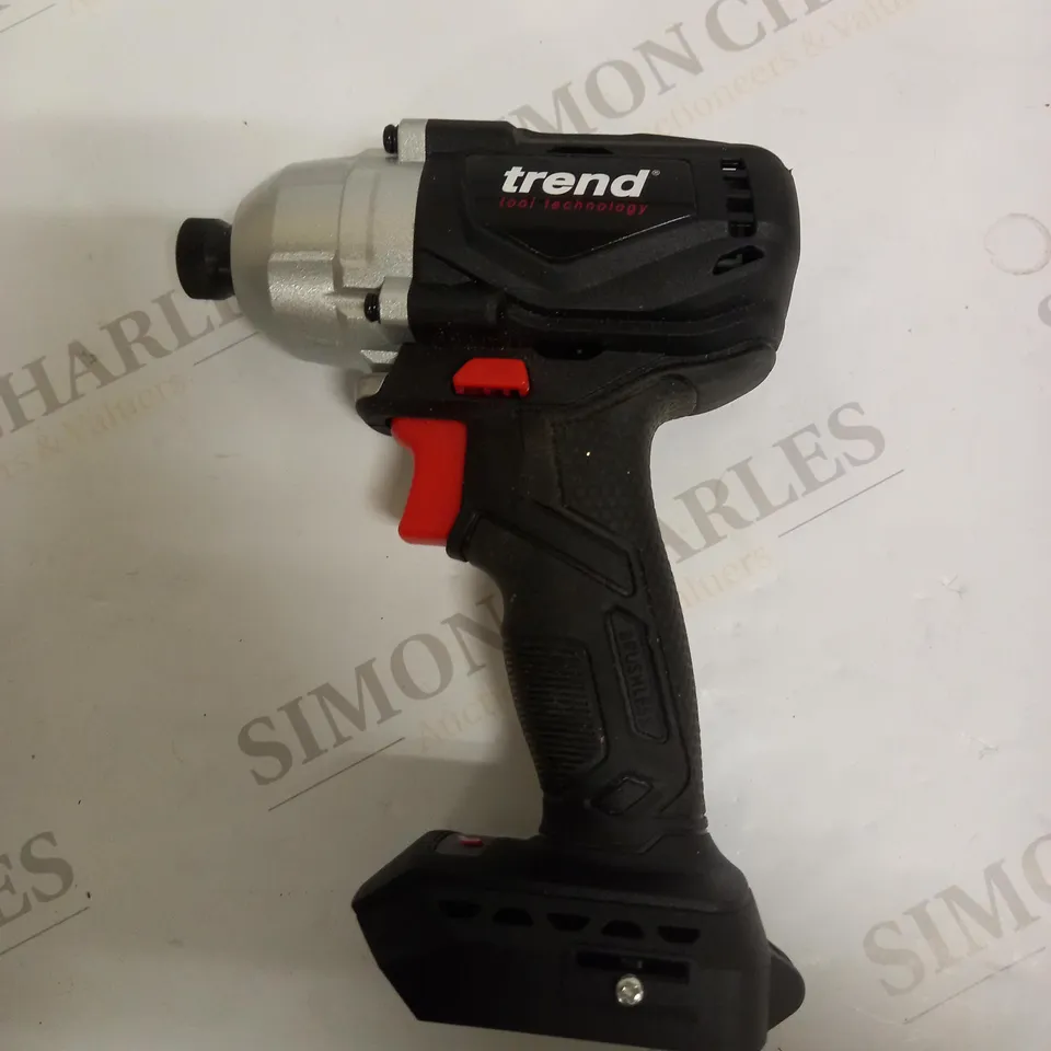 TREND T18S/IDB 18V CORDLESS BRUSHLESS IMPACT DRIVER (BARE TOOL)