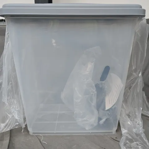 40L PLASTIC STORAGE BOX WITH LID