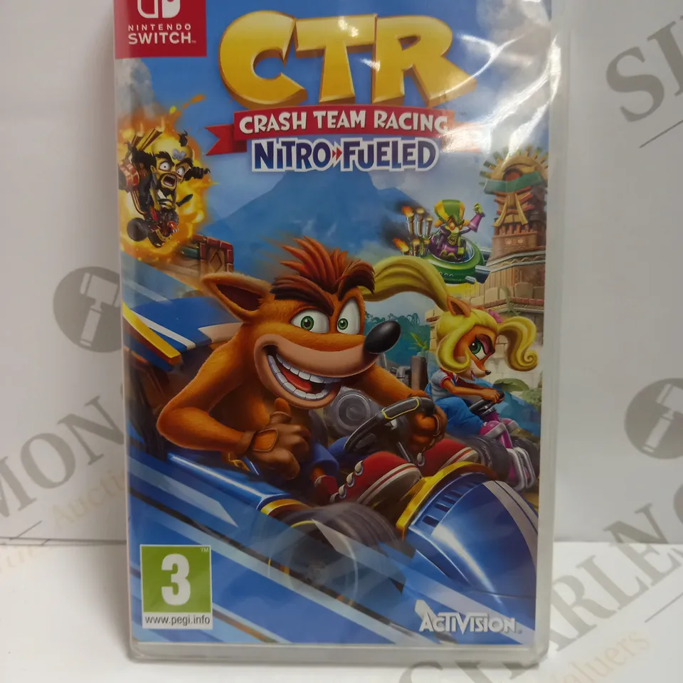 SEALED NINTENDO SWITCH CTR CRASH TEAM RACING NITRO-FUELED GAME