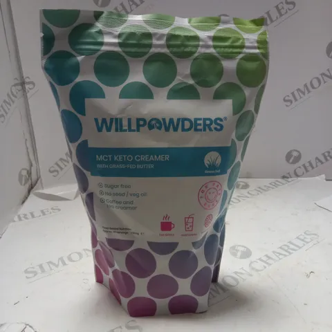 WILLPOWDERS MCT KETO CREAMER WITH GRASS FED BUTTER - 300G