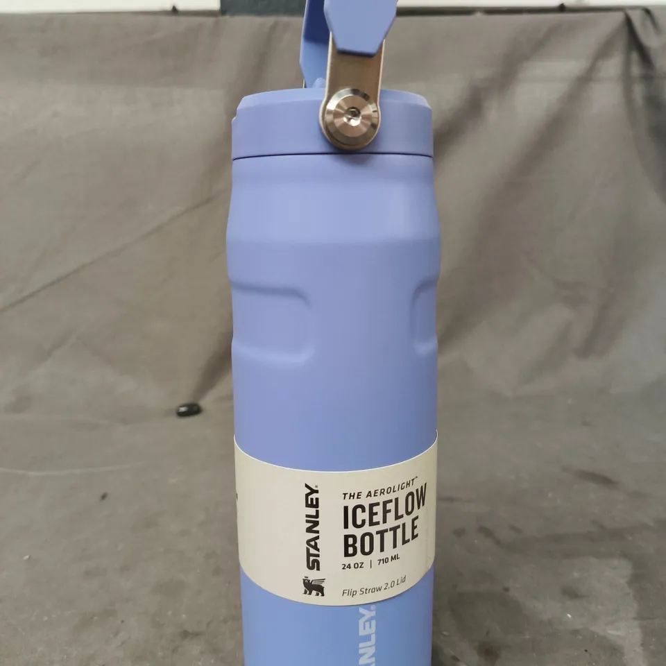 STANLEY ICEFLOW BOTTLE – 24 OZ / 710 ML, BLUE, FLIP STRAW LID