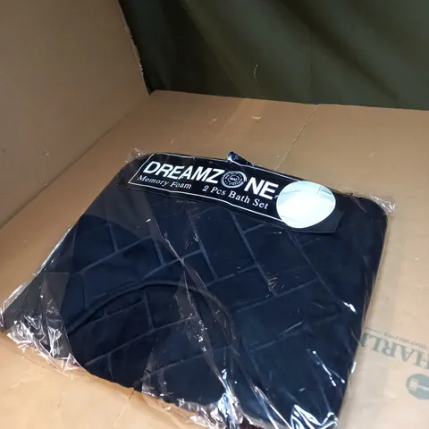DREAMZONE 2PCS MEMORY FOAM BATH SET