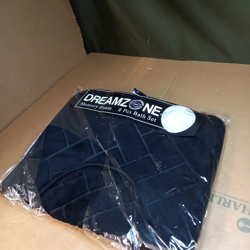 DREAMZONE 2PCS MEMORY FOAM BATH SET