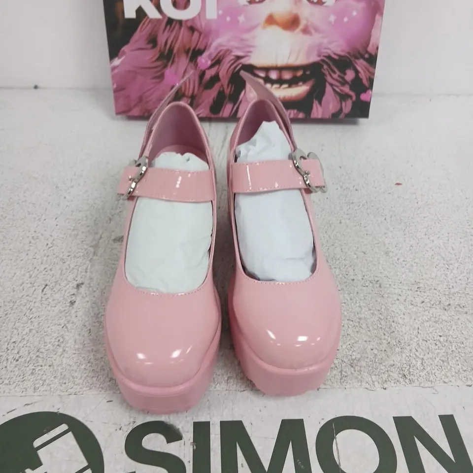 BOXED PAIR OF KOI TIRA PINK MARY JANES GOOD FAIRY EDITION SIZE UK 3