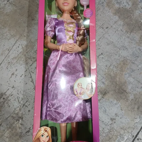DISNEY PRINCESS RAPUNZEL 81 CM TALL POSEABLE DOLL – BOXED