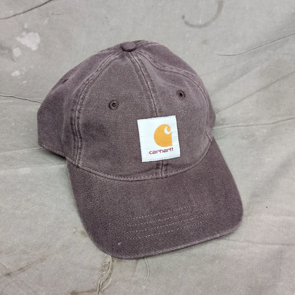 CARHARTT CANVAS CAP IN SHALE STONE WASHED