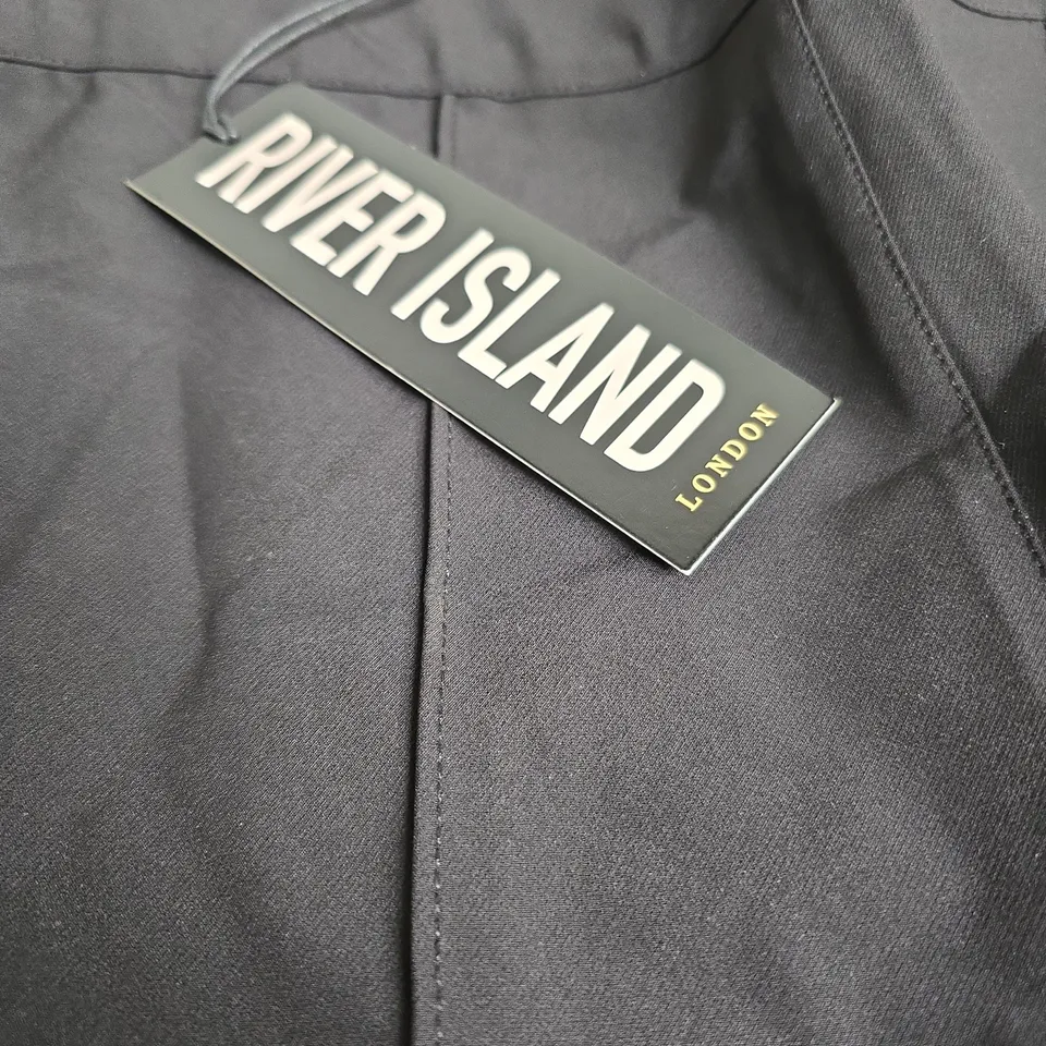 RIVER ISLAND BLACK WOMEN'S TROUSERS, UK 12 (EUR 38)