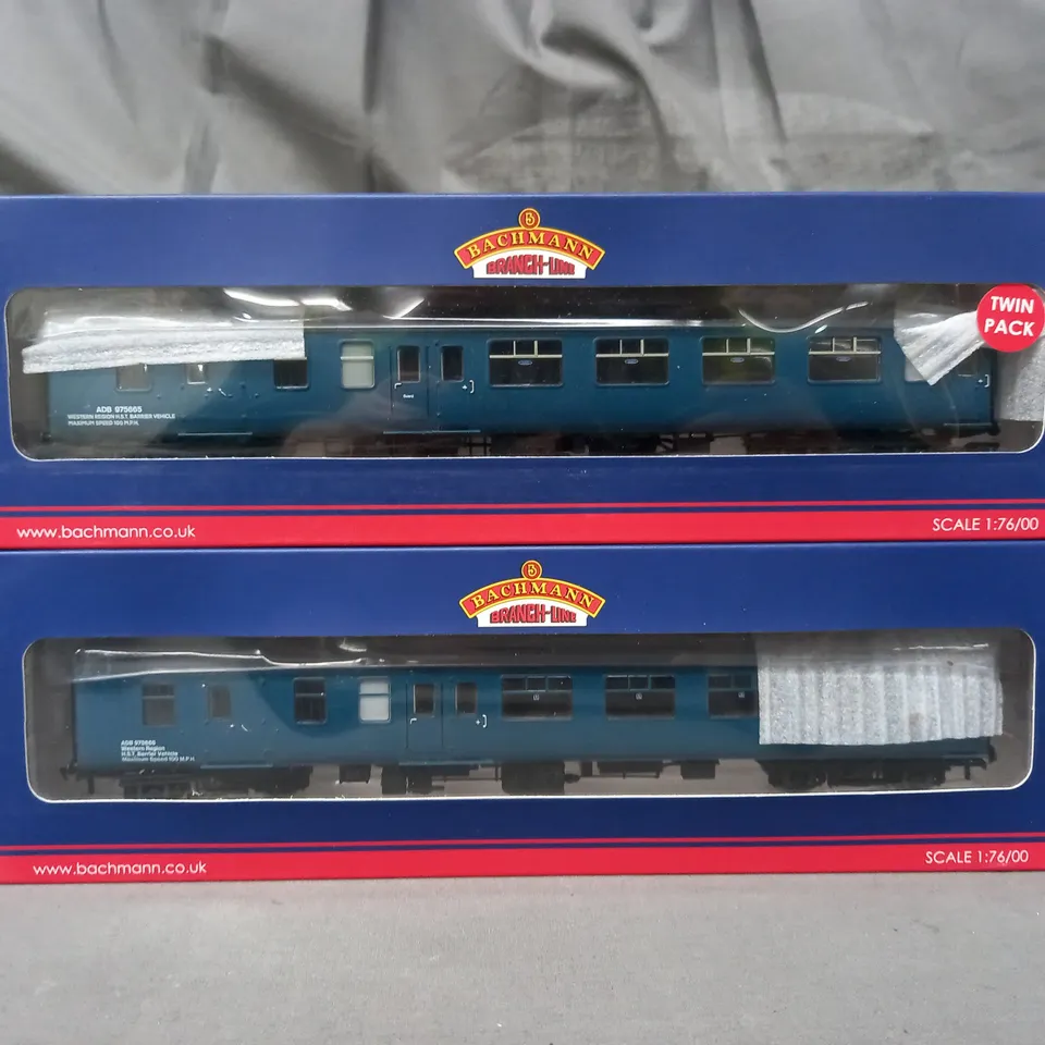 BOXED BACHMANN BRANCH-LINE MODEL RAILWAYS TWIN PACK - 1:76 SCALE
